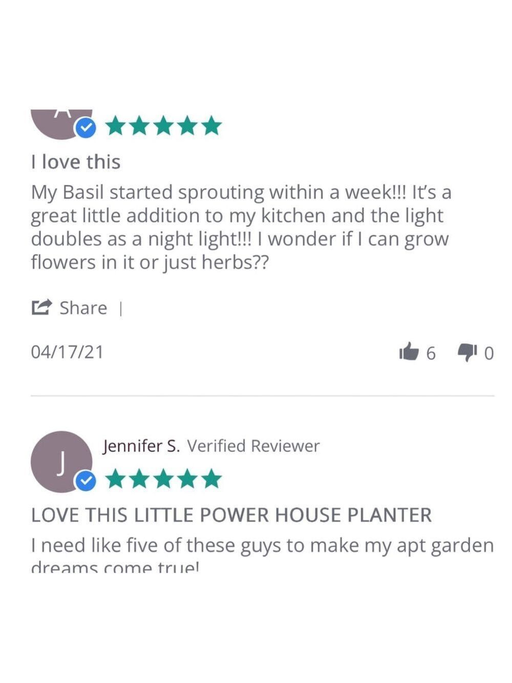Short Stories Indoor Garden Planter - White - Herbs, Flowers - Picture 7 of 14
